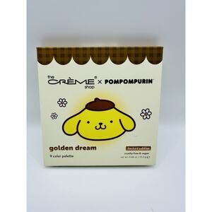 The Crème Shop x Sanrio Pompompurin Golden Dream Eyeshadow Palette: 9 Shades...
